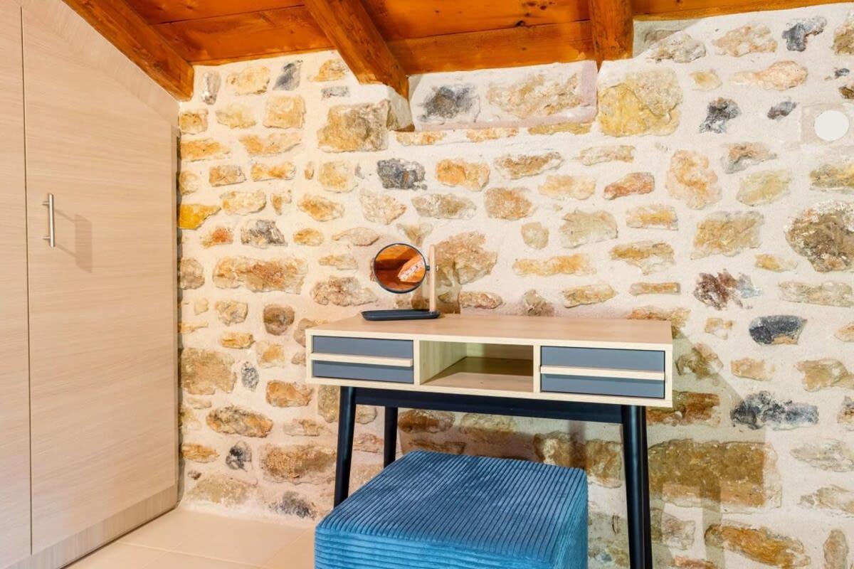 Mantineia Stone Villa-An Ethereal Getaway Megali Mantineia Buitenkant foto